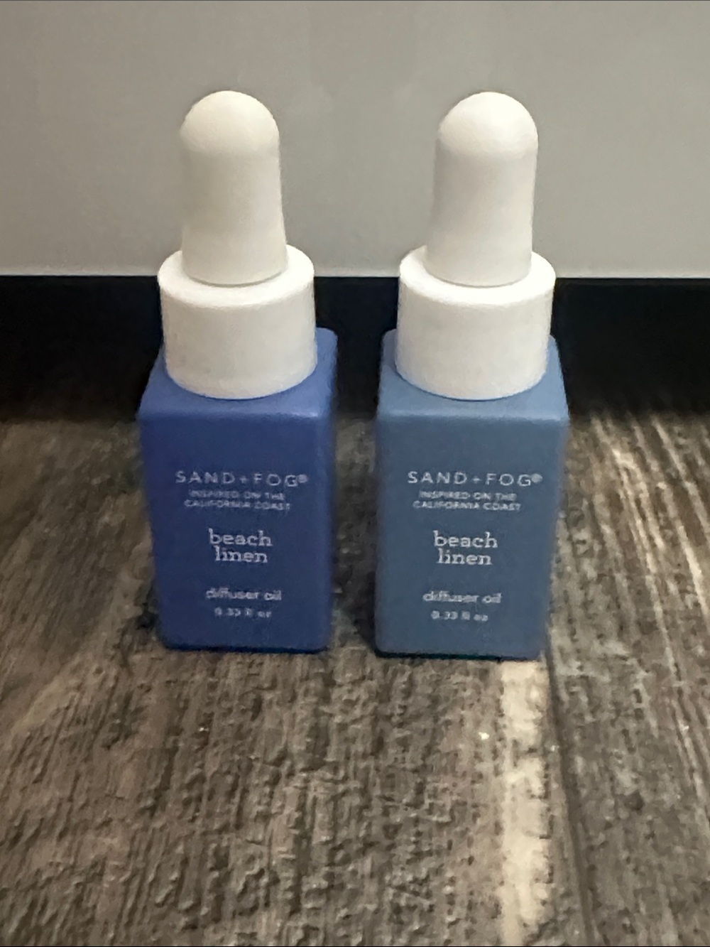 Sand + Fog Beach Linen Diffuser Oil Duo - Blue Tones
